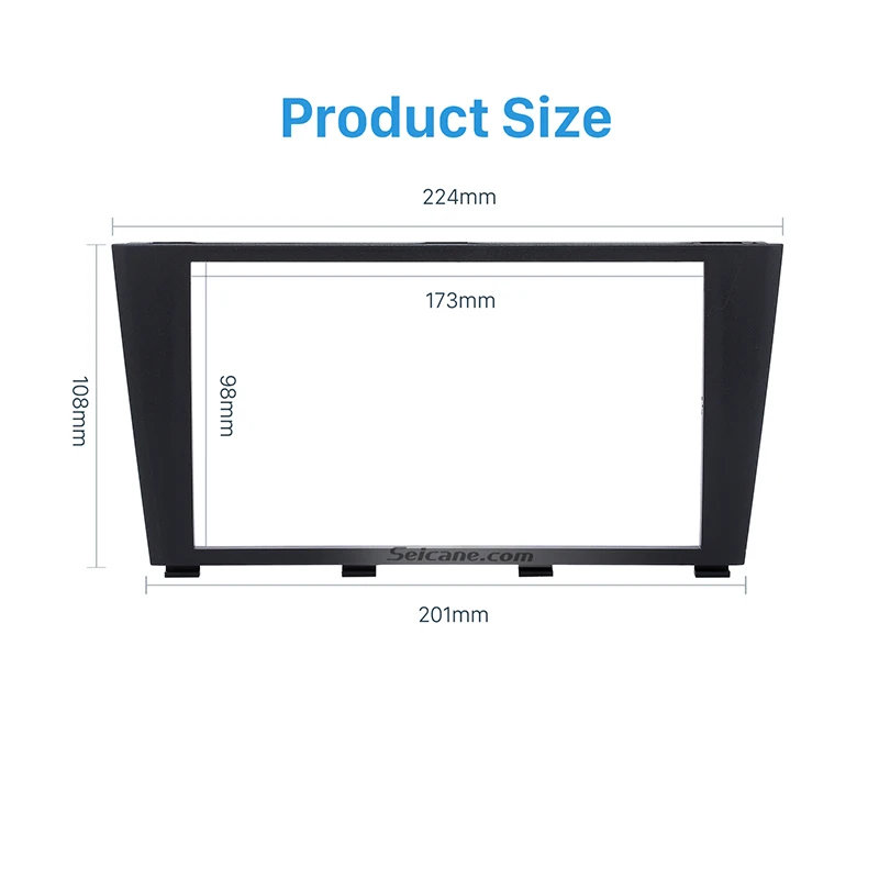 Seicane 2Din 173*98 мм автомобиля Радио стерео панель Установка комплект для переоборудования панель DVD рамка для Lexus IS200 IS300 Toyota altezza
