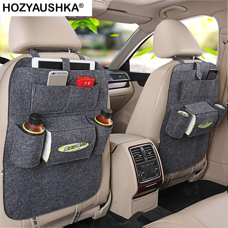 

1 piece New car storage bag Seat Back Bag Car storage bag 40*56 cm car seat bag Car interior decoration Free shipping
