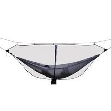 Large hammock mosquito net portable outdoor encryption mesh fit all outdoor hammock camping easily installed outdoor equipment