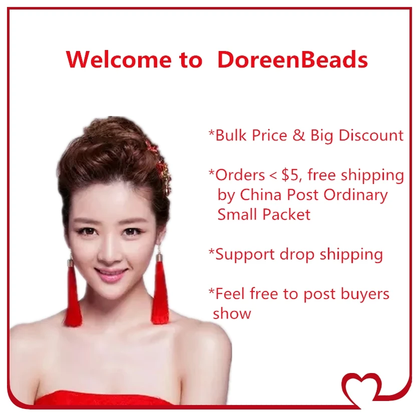 Женские серьги для макияжа DoreenBeads модные золотистые с эмалью цвета фуксии и губ 37