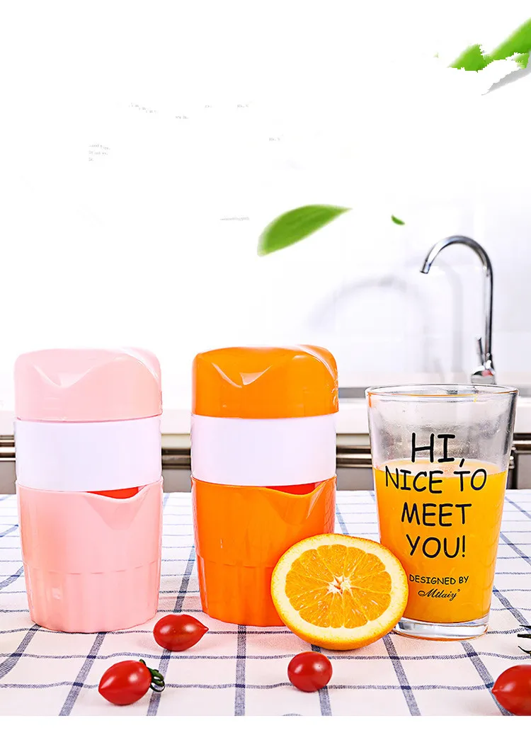 1PC Manual Citrus Juicer for Orange Lemon Fruit Squeezer 100% Original Juice Child Healthy Life Potable Maker OK 0663 | Дом и сад