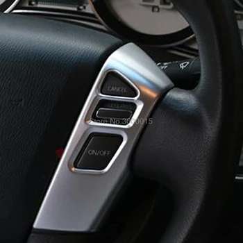 

For Nissan Armada Patrol Royale QX80 Y62 2016 2017 2018 Car-styling Steering Wheel ABS Matte Trim Cover Sticker Case 2pcs/set