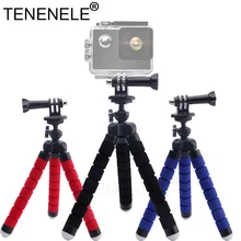 TENENELE губка Гибкий Осьминог Мини штатив для действия водонепроницаемый чехол для фотокамеры подставка-держатель на рабочий стол мягкий Штатив для мобильного телефона