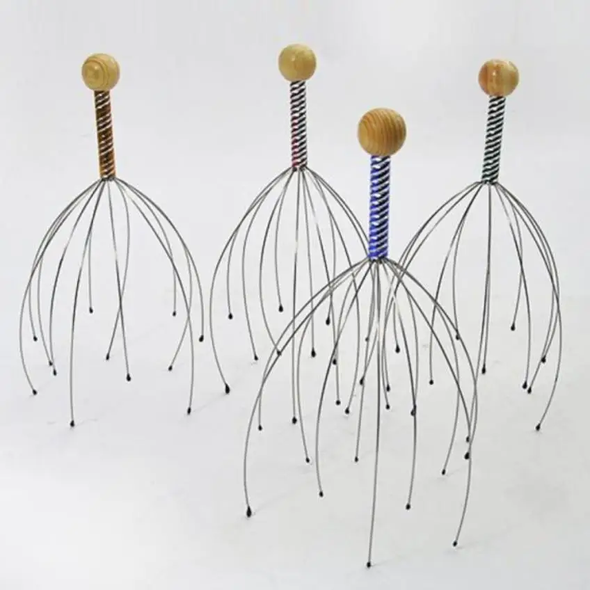 

Head Hair Held Scalp Neck Equipment Stress Release Relax Massager m28