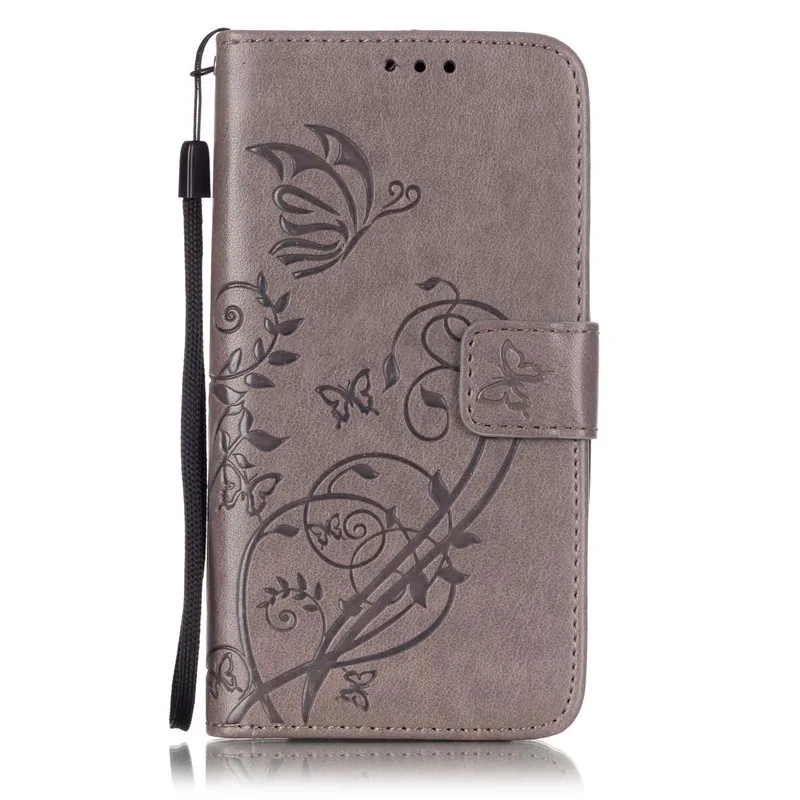 

For LG K7 Luxury Flip Embossed Leather Stand Case For LG K7 X210 X210DS MS330/Tribute 5 LS675 Cover Book Style Cell Phone Cover