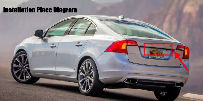 Liislee Reverse Rear Camera For Volvo S60 S60L (Asia) 2015~2018  Parking Back Up Camera  Night Vision  License Plate Lamp Installation