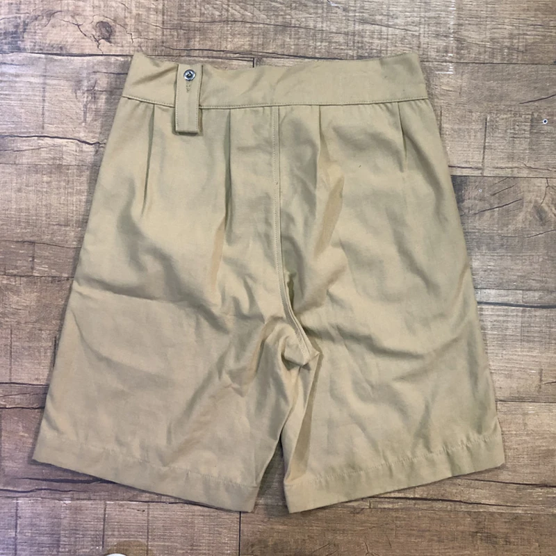  NON STOCK 1941 Pattern UK Army Khaki Drill Combat KD Shorts Gurkha Pleated