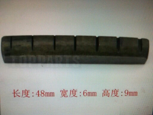 1pcs guitar part 7 String Classical Guitar Nut 48X6x9 | Спорт и развлечения