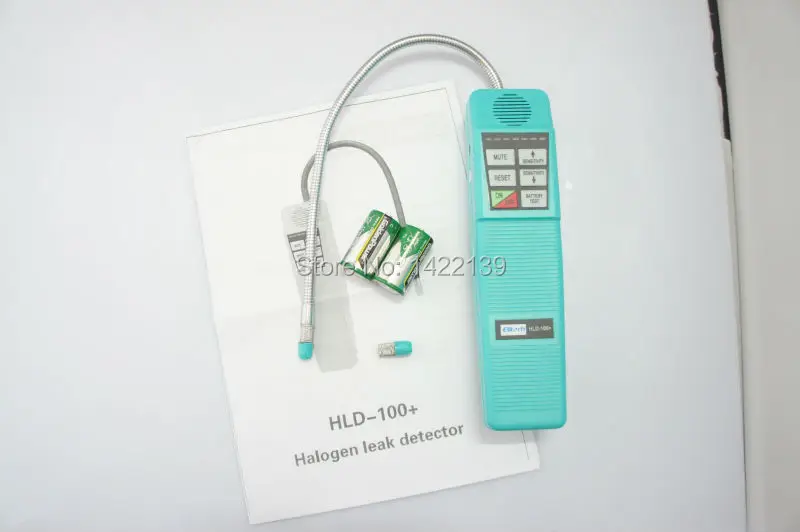 

HLD-100 + air conditioners, refrigerators halogen leak detector probe