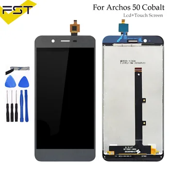 

Grey 5.0'' For Archos 50 Cobalt LCD Display with Touch Screen Digitizer Assembly Spare Parts+Tools