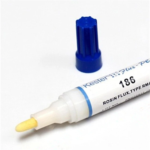 Kester 186 Liquid Soldering Flux, RMA Rosin, 12ml Pen, 51 OFF