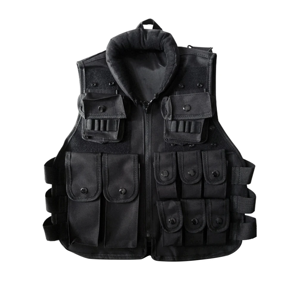Outdoor Horse Riding Vest Security Guard Children Kids Black Tactical Vest Jacket Waistcoat Tool Holder Toy Clip Darts Outdoor Horse Riding Vest Security Guard Children Kids Black Tactical Vest Jacket Waistcoat Tool Holder Toy Clip Darts
