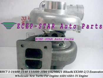 

RHC7 1-14400-3140 114400-3140 1144003140 VA290021 Turbo Turbocharger For HITACHI EX300-2 EX300-3 Excavator 6SD1 6SD1-TC