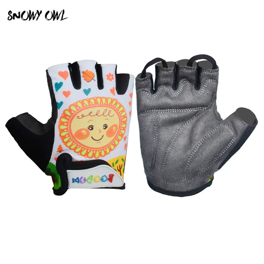 Boy's Girl's Outdoor Sports Mittens Long Keeper Children Gloves Half