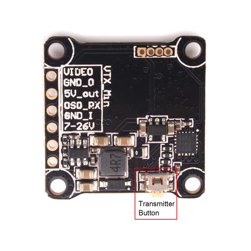 Rcharlance VX20 5 8G 48CH 25 mW/100 mW/200 mW/350 mW переключаемый fpv передатчик для радиоуправляемого