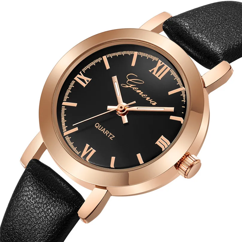 

Dress Wrist Watches For Women Quartz Wristwatch Ladies Watch Clock Casual Watch Leather Bracelet Watch Women relogio feminino 5N