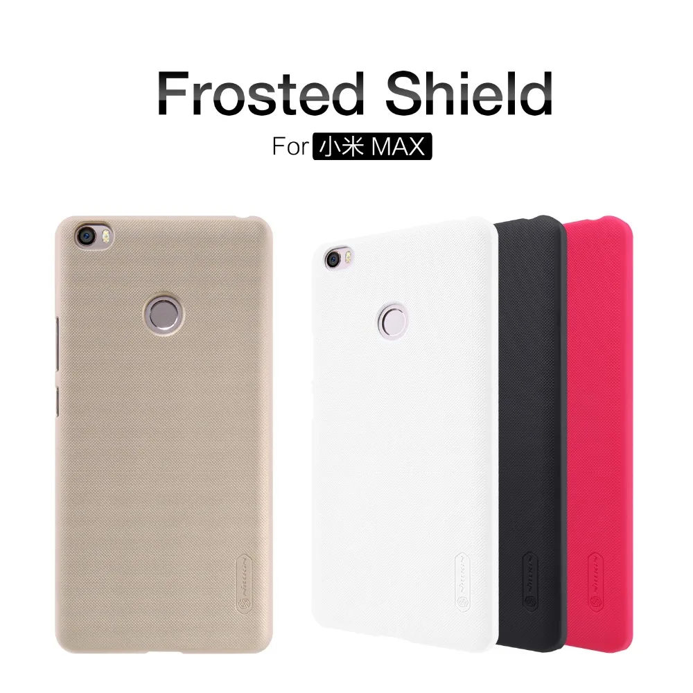 

Matte Case Nillkin Phone Case For Xiaomi MAX 3 Super Frosted Shield Hard plastic Case For Xiaomi MAX(6.44 inch) mobile hard case