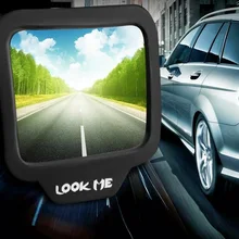 Автомобильное зеркало слепое пятно второй ряд сиденье стекло боковое широкий угол Авто заднего вида Adjustabe для помощи при парковке Грузовиков Универсальный Wh