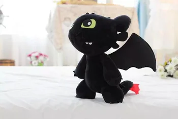 

How to Train Your Dragon 2 dragon Toothless doll plush toy ,birthday gift w5420
