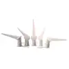 360 degree bent nozzle for cartridge sealant use 10pcs per set Rotating Bent Nozzle Bent Beads for Corners Using 1
