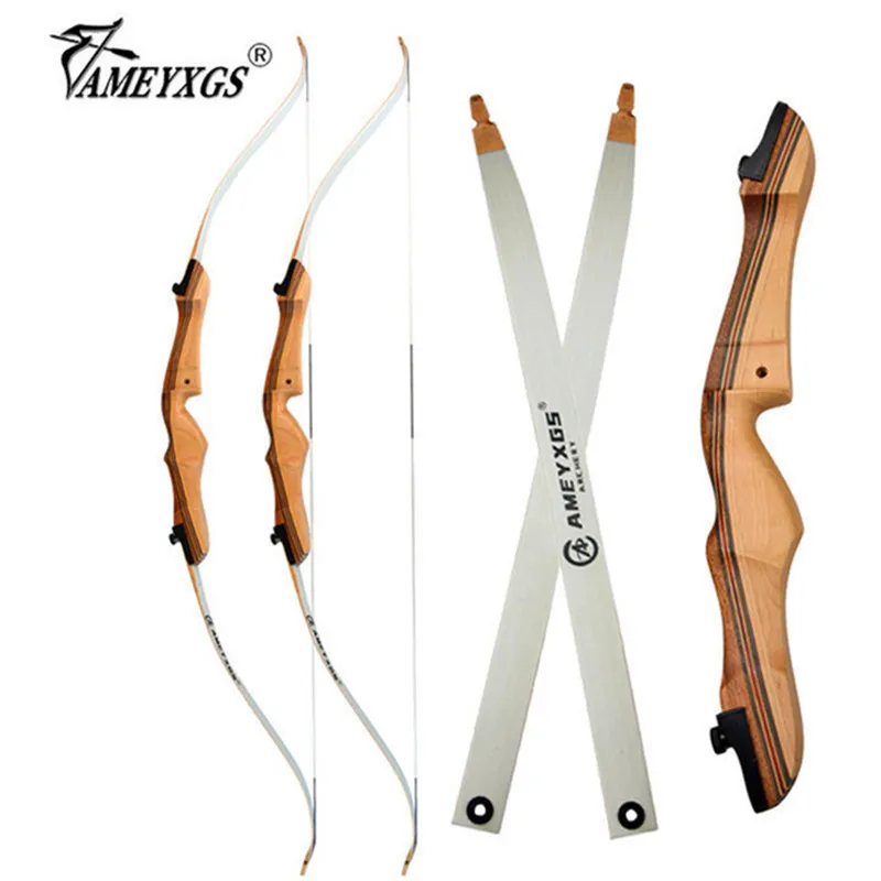 

1set Archery 68inch Recurve Bow Draw Weight 16-38lbs Outdoor Hunting Right Hand Longbow Wooden Bow For Shooting Accessories