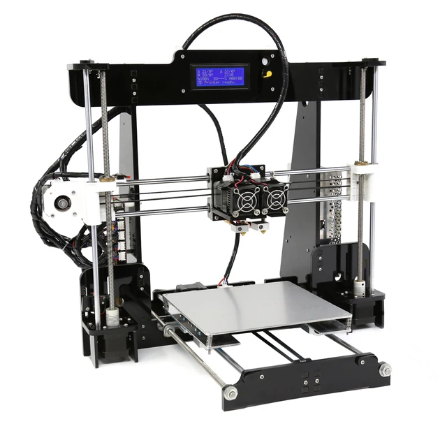 Special Offers FDM Dual Extruder Prusa i3 3D Printers Kit Anet A8M Large Size Printing Platfor DIY Desktop LCD2004 3D Printer with PLA Filament Special Offers FDM Dual Extruder Prusa i3 3D Printers Kit Anet A8M Large Size Printing Platfor DIY Desktop LCD2004 3D Printer with PLA Filament