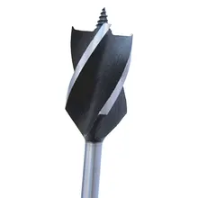 Дерева вырезать сверло 4 слота 4 краями изображением Лила Твиста 10/12/16/18/20/22/25 мм, буровое долото из высокопрочной стали, набор для сверления с резьбой для резки дерева, земельный шнек сверлы, плотник Столярный инструмент