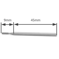 טונגסטן פלדה 6pcs טונגסטן פלדה Burr Drill Bits מטחנות רוטרי כלים עבור Bit נתב מיל סוף סכין חריטה DIY נגרות (3)