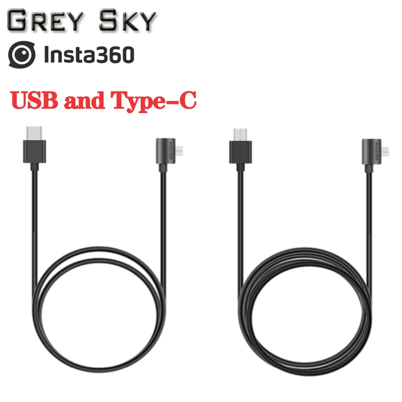 Кабель-адаптер(Micro USB или Тип usb-C) или входит 1x с эффектом приближения C зарядкой Micro-USB Lightning Кабель для Insta360 один Android