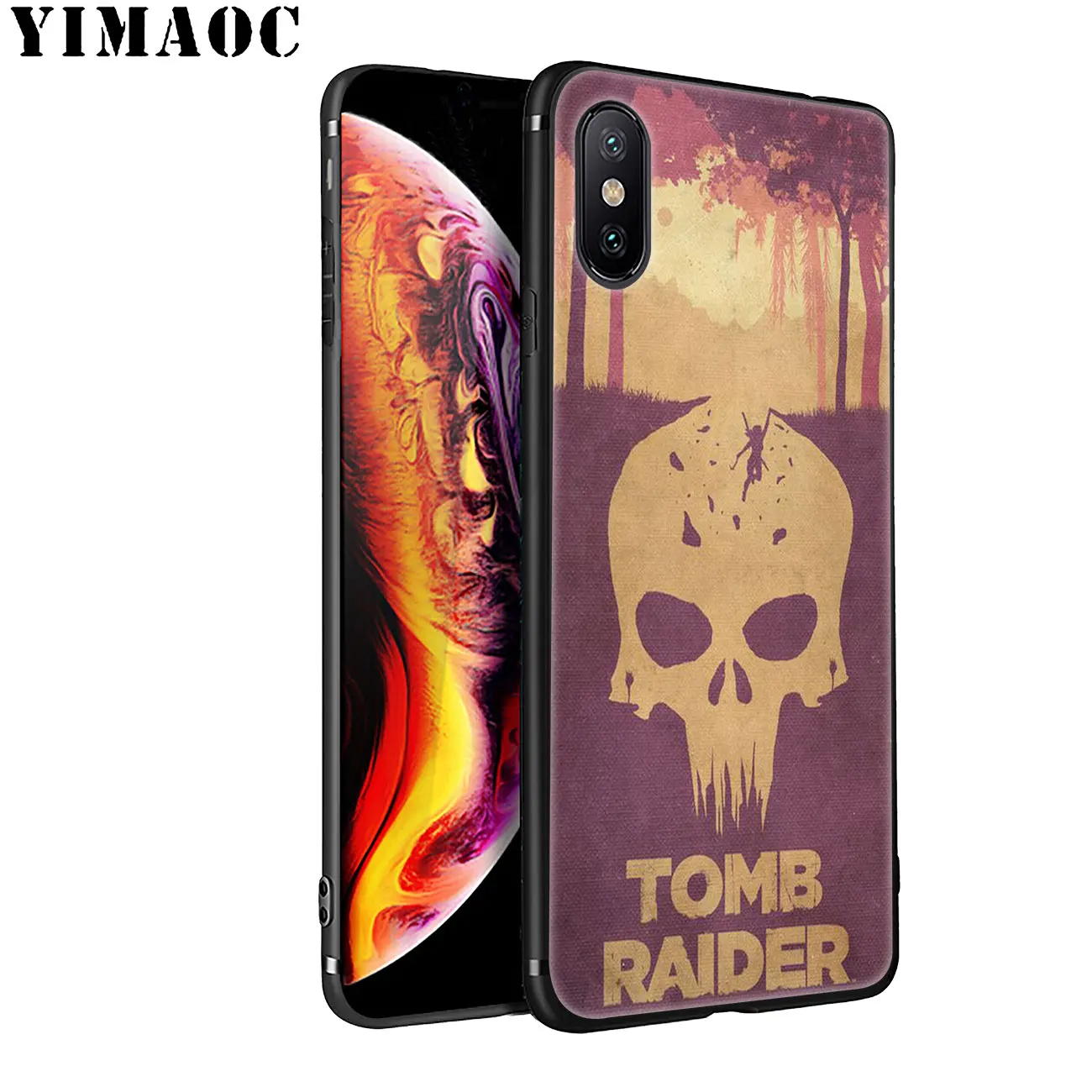 Мягкий силиконовый чехол YIMAOC для телефона iPhone 11 Pro XS Max XR X 6 6S 7 8 Plus 5 5S SE 10 из ТПУ с