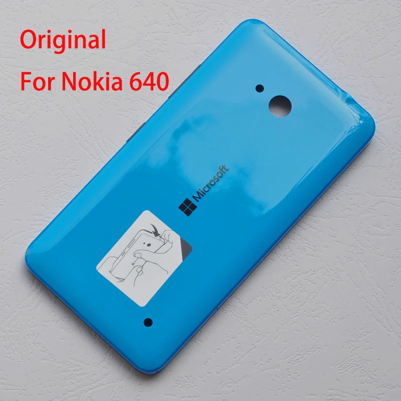 ZUCZUG задний Чехол для Nokia microsoft Lumia 640 чехол для батареи с боковыми кнопками