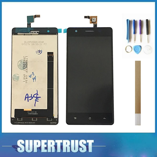 

1PC/Lot For Cubot X16 S X16S LCD Display With Touch screen Digitizer Assembly Black Color with tools&tape