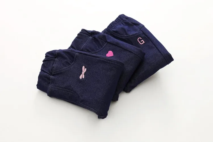 Коллекция года, Осенняя детская одежда штаны для девочек Однотонные обтягивающие Хлопковые Штаны для маленьких девочек, детская одежда повседневные длинные брюки
