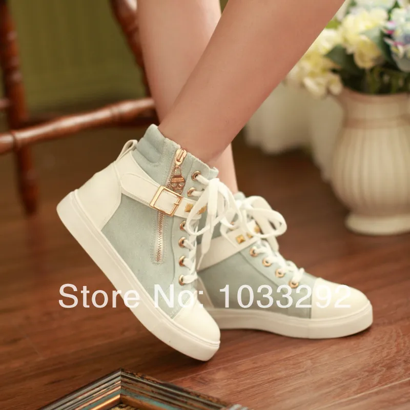 tennis shoes with side zipper