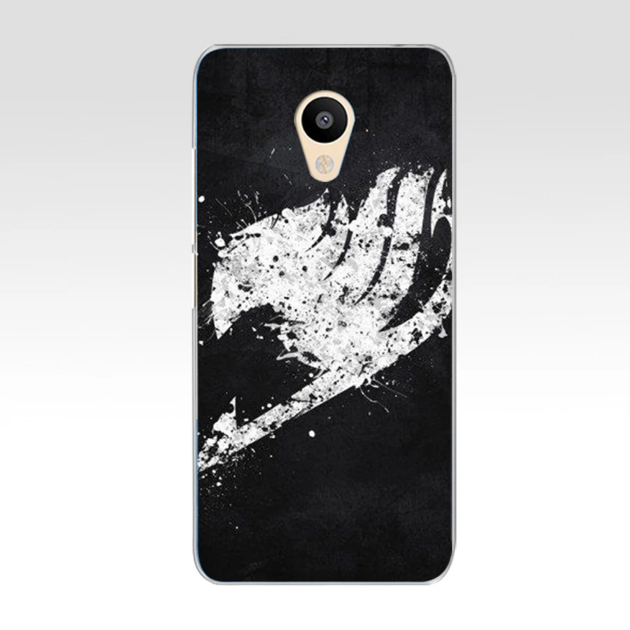 143DD манга Фея Хвост Логотип жесткий прозрачный чехол для Meizu M2 M3S M3 M5S Mini note M5 M6 U10