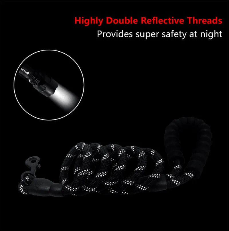  Nylon Reflective Dog Leash (1)_