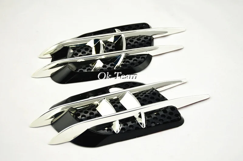 Бесплатная доставка 2 шт. автомобильные декоративные боковые крылья на