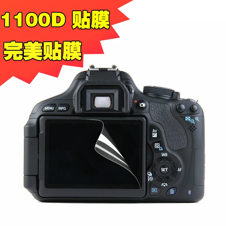 

5pcs/lot High Clear HD Screen Protector For Canon EOS 1100D Protective Screen Film For Canon EOS 1100D