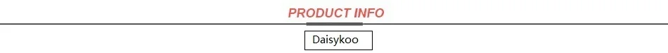 product information