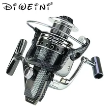 Новинка 12+ 1BB 5,5: 1 бесшовная металлическая спиннинговая Рыболовная катушка для ловли карпа, баса, морского рыболовного колеса, рыболовные снасти, BA1000-7000