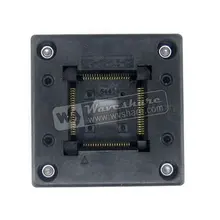 QFP80 TQFP80 LQFP80 PQFP80 OTQ-80-0.5-02 QFP IC тест ожога в гнездо Enplas 0,5 мм шаг