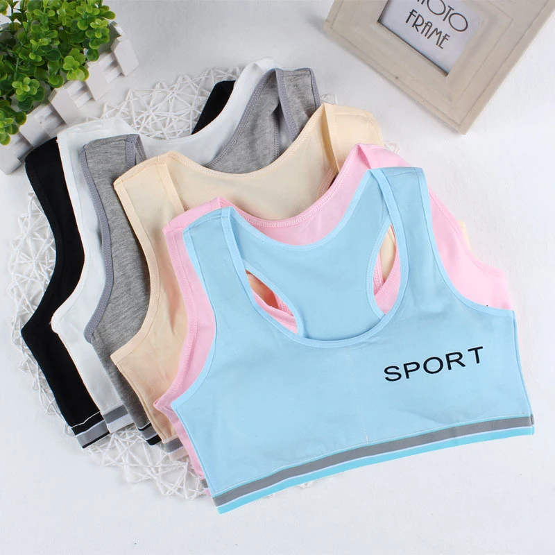 Спортивный бюстгальтер с надписью топ хлопковый пуш ап для фитнеса бега мягкий