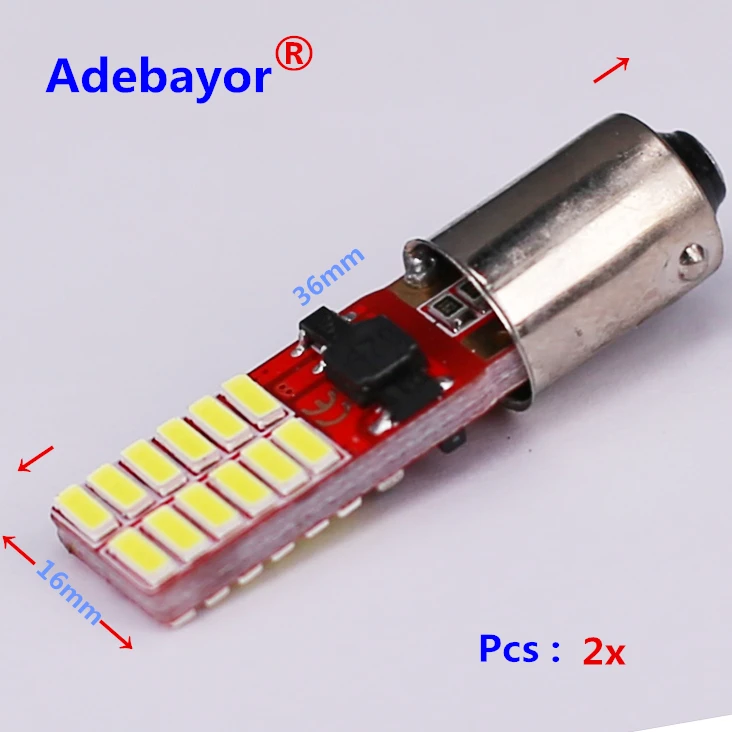 6 XCar светодиодный BA9S t4w h6w ba9 t11 саn шина 24 SMD 4014 Светодиодный лампочки нет ошибок