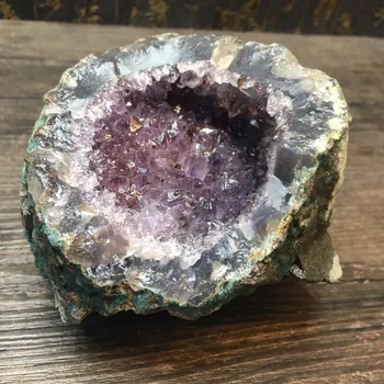 

Money drawing geode natural Brazil amethyst quartz crystal cluster Reiki healing crystals energy gemstone as gift for home decor