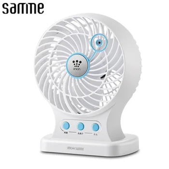 

USB Fan Negative Ion Fans Table Desk Mini Fan Anion Desk Mini Fans for Office USB electric air conditioner Foldable Summer Color