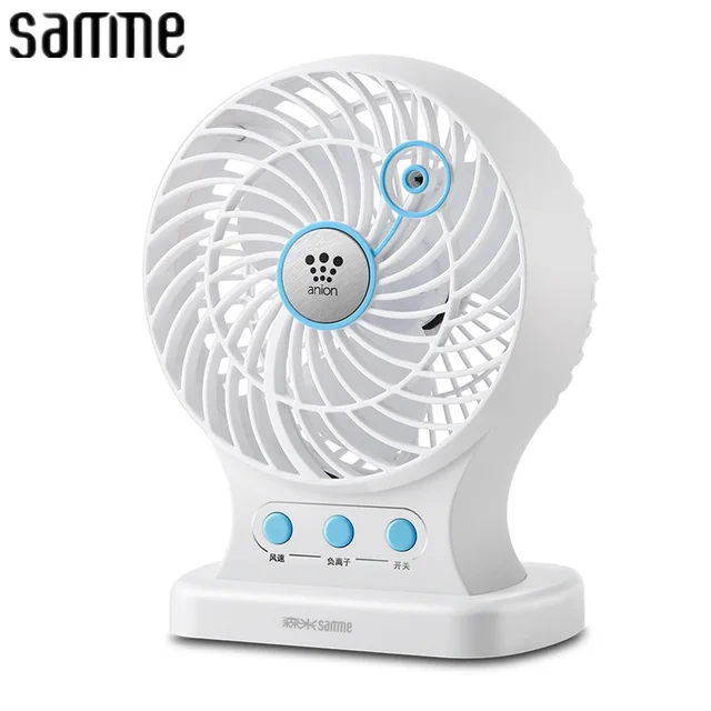 USB Fan Negative Ion Fans Table Desk Mini Fan Anion Desk Mini Fans for