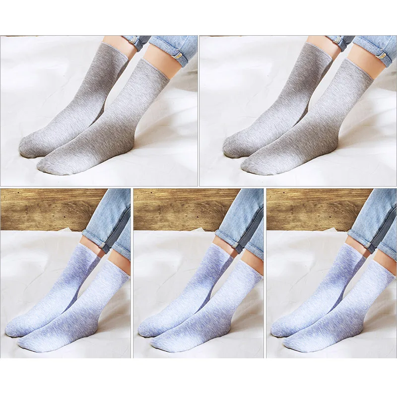Зимние теплые носки для женщин; плотные теплые зимние носки унисекс; однотонные повседневные женские бесшовное бархатное сапоги; женские носки для сна - Цвет: Color 16