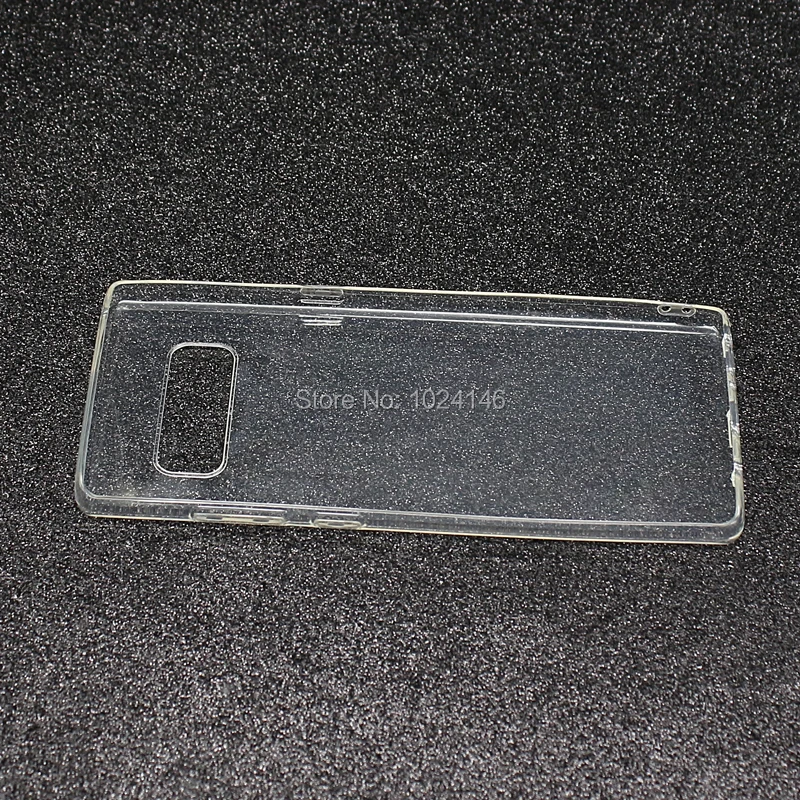 Тонкий кристально прозрачный мягкий ТПУ чехол накладка для Samsung Galaxy Note 8 note8 N950 6 3