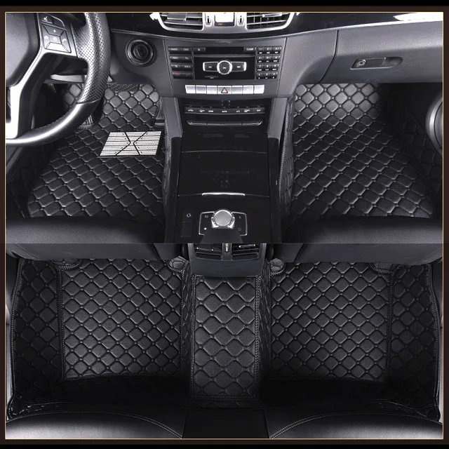 Custom Car Floor Mats For Mercedes Benz C class C160 C180 C200 C220