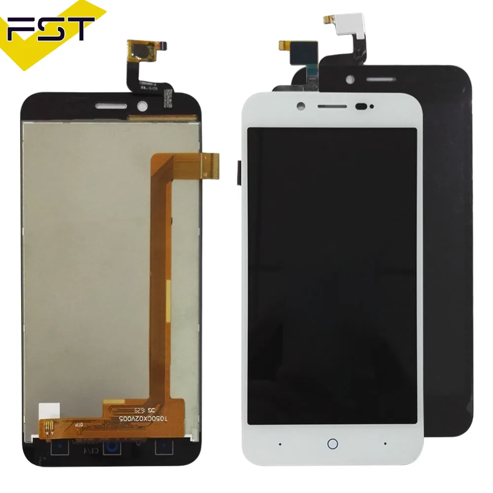 Высококачественный черный/белый 5 0 дюймов для ZTE Blade L4 A460 D / T610 ЖК дисплей +